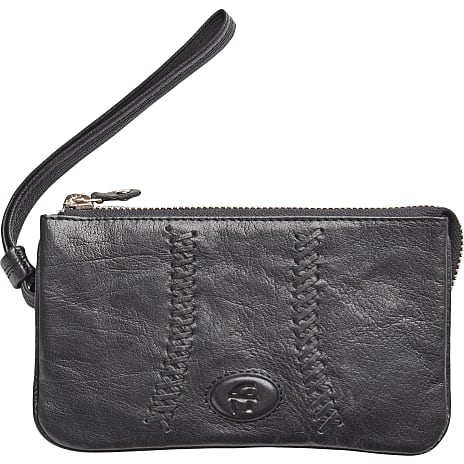 Dame Skind Clutch Sort