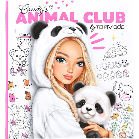 TOPModel Colouring Book  Animal Club 1 stk.