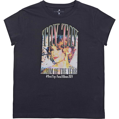 Taylor Swift T-shirt Str. 146/152 Sort