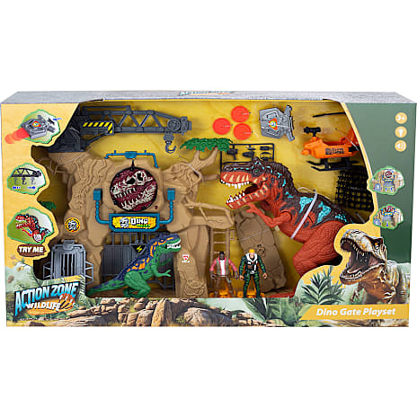Action Zone Dino Gate Breakout Legesæt