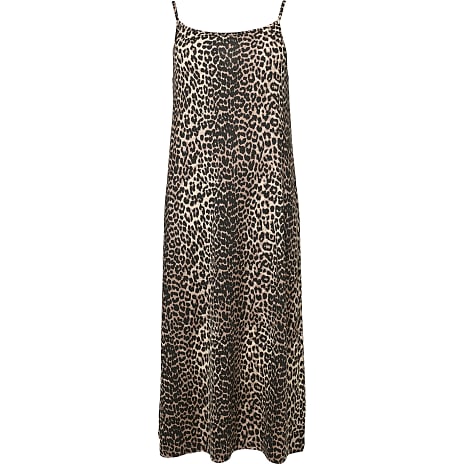 VRS Dame Kjole Str. 2XL Brun