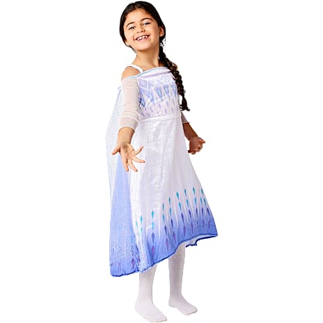 Disney Snedronning Elsa Deluxe Udklædningskjole Str. 116