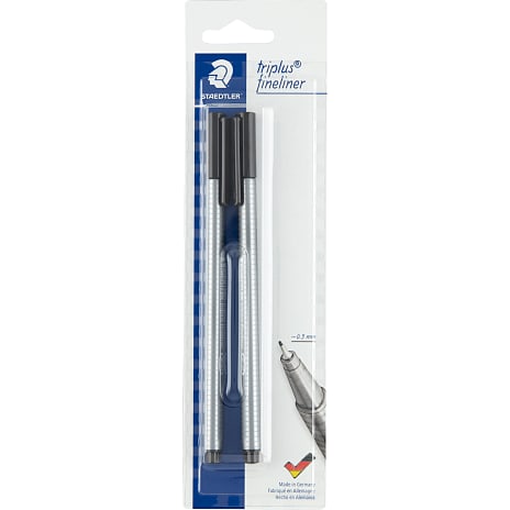 Staedtler Fineliner Sort 2-pak
