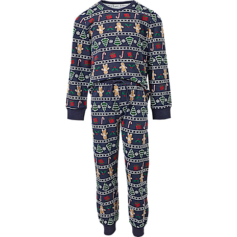 VRS Børne Pyjamas Str. 110/116 Blå