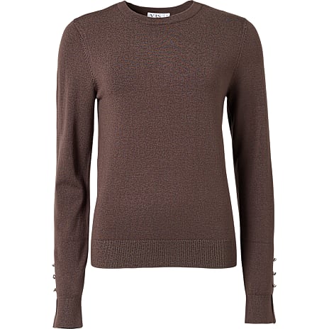 VRS Dame Pullover Str. M Brun