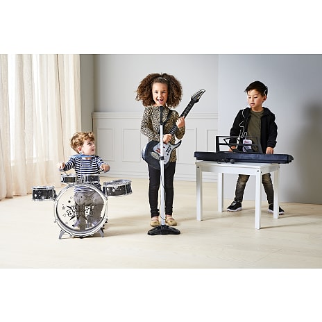 Amo Toys El-Guitar med Mikrofon-stativ
