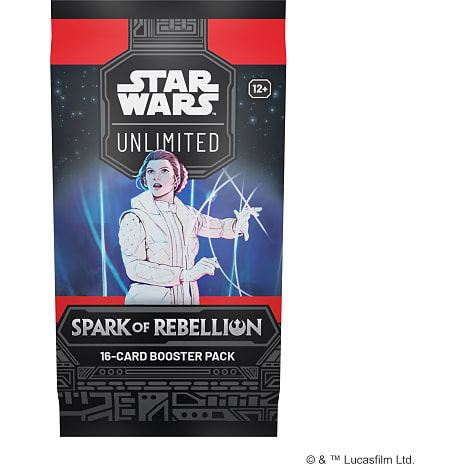 Star Wars Unlimited Spark of Rebellion Booster Samlekort