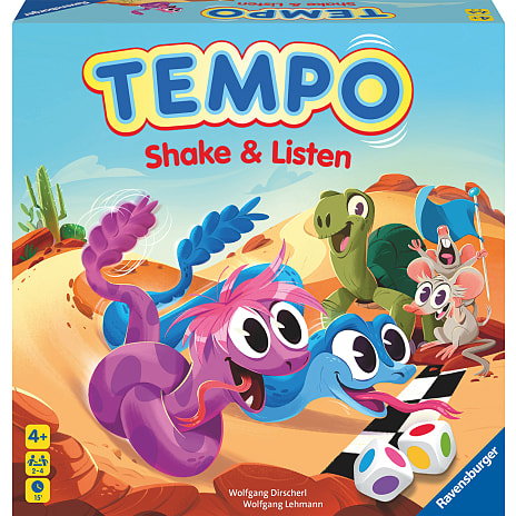 Ravensburger Tempo Rattlesnake Shake & Listen