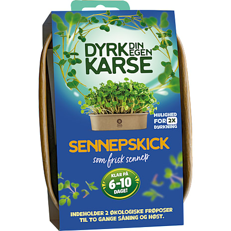 Baza House of Seeds Sennepskarse Dyrkesæt