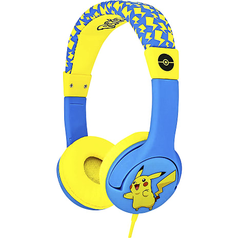 Pokémon Børnehøretelefoner Pikachu Blå/Gul