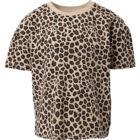 VRS Børne T-shirt Str. 134/140 Brun