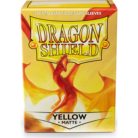 Dragon Shield Gule Kort Sleeves