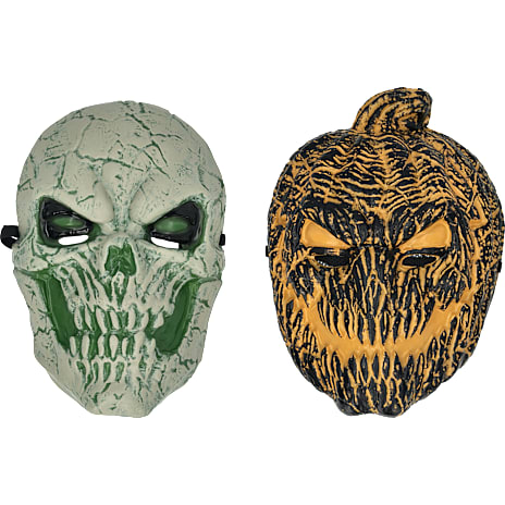 Halloween Monstermaske med LED Assorteret