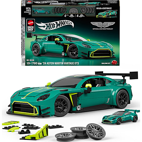 Mattel Hot Wheels '24 Aston Martin Vantage GT3 Byggesæt