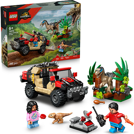 LEGO Jurassic World Offroad-flugt fra raptor 76972 1 stk.