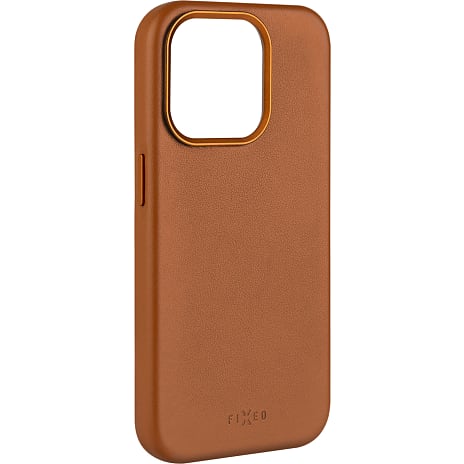 Fixed MagLeather iPhone 16 Pro Cover Brun