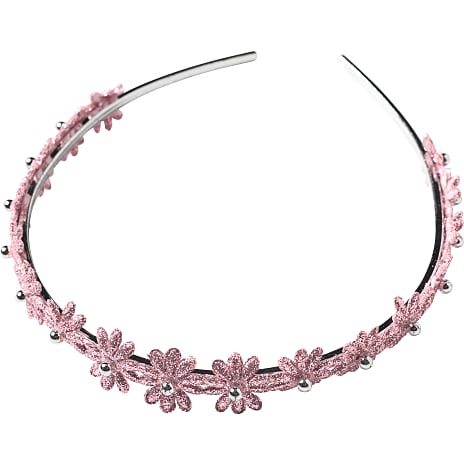 Choise by Heart Pige Hårbøjle med Glimmer Pink