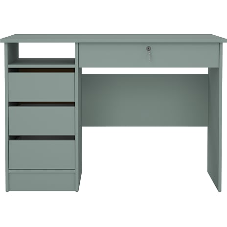Tvilum Function Plus Skrivebord Med 4 Skuffer Grøn