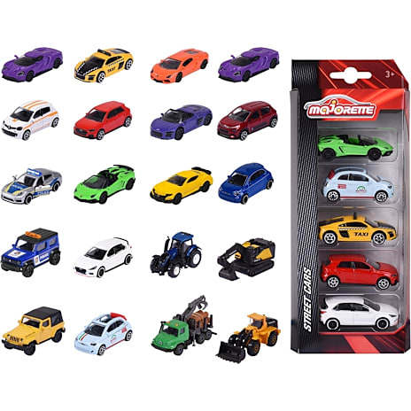 Majorette Street Cars 5-Pak