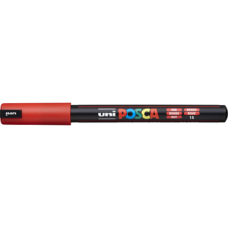 Posca PC1MR Vandbaseret Tusch Rød