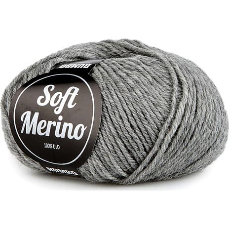 Bumbo By Mayflower Bumbo Soft Merino uldgarn - lysgrå 105 1 stk.