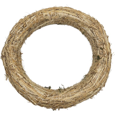 HBX Halmkrans Diameter 40 cm Natur