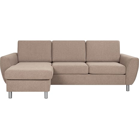 Madrid Nordic Vendbar Sofa med Chaiselong Taupe