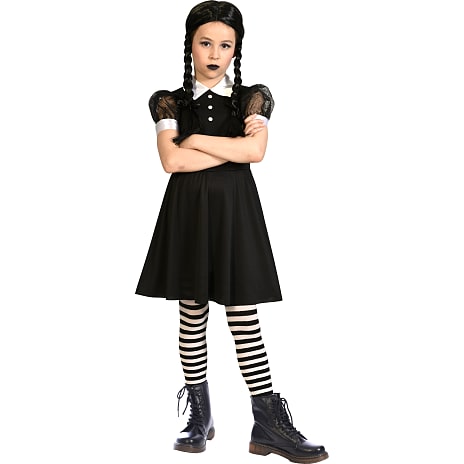 Halloween Gotisk Kjole Kostume Str. 164