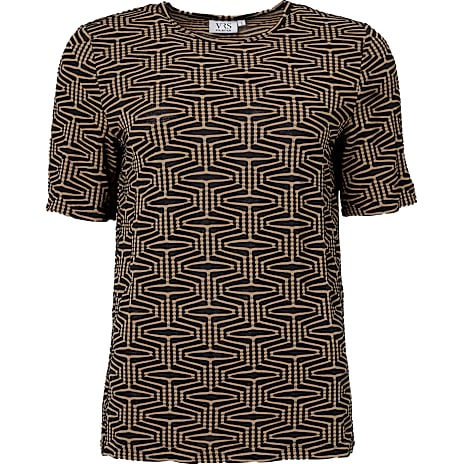 VRS Dame Top Str. XL Sort