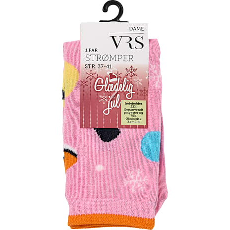 VRS Dame Strømper Str. Onesize Pink