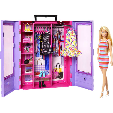 Barbie 2022 Ultimate Klædeskab Med Dukke