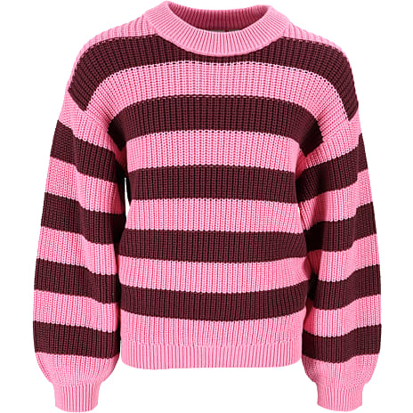 VRS børne strikbluse str. 110/116 - pink