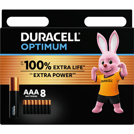 Duracell Optimum AAA Batterier