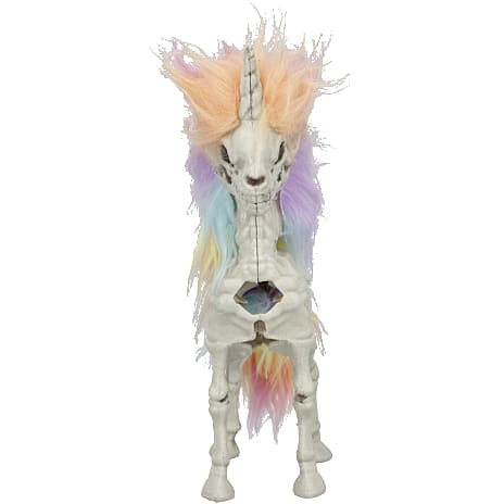 Halloween Enhjørningskelet 21 cm Multifarvet