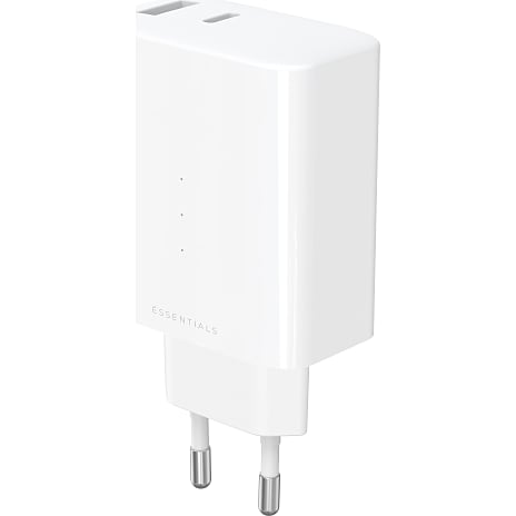ËSSENTIALS by Upström 65W USB-A - USB-C GaN Charger