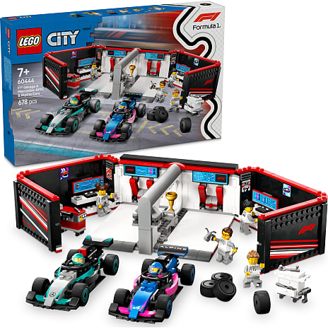 LEGO City Mercedes-AMG og Alpine-biler 60444