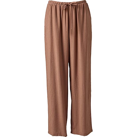 VRS Dame Bukser Med Struktur Str. 2XL Brun