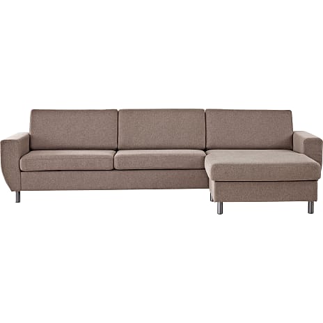 Urban 3D XL Vendbar Sofa Med Chaiselong Taupe