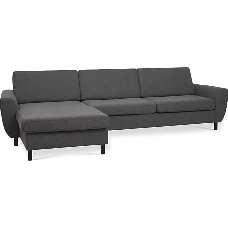 Urban 3D XL Vendbar Sofa Med Chaiselong Antracit