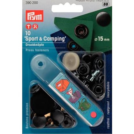 Prym Trykknap Oxyderet 15 mm