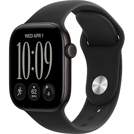 Apple Watch Series 12 GPS 42 mm, Black aluminium S/M