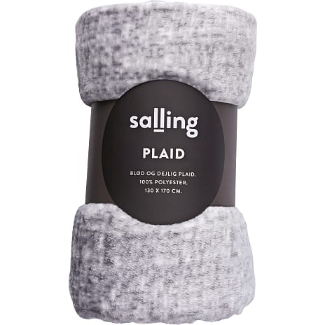 Salling Coral Fleece Plaid Melange