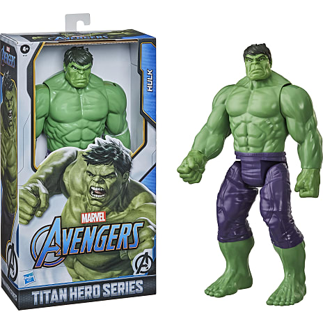 Marvel Titan Hero Series Blast Gear Deluxe Hulk-actionfigur | Køb online på br.dk!