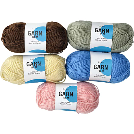 BASIS Garn polyester assorteret