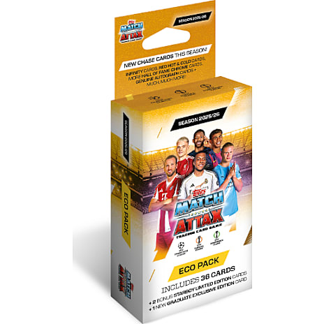 Topps Match Attax Champions League 2025/26 Eco Pack Fodboldkort