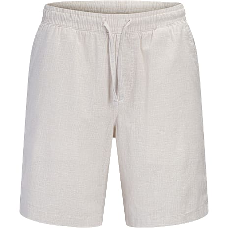 JJ REBEL herre shorts i hørblanding str. M - beige 1 stk.
