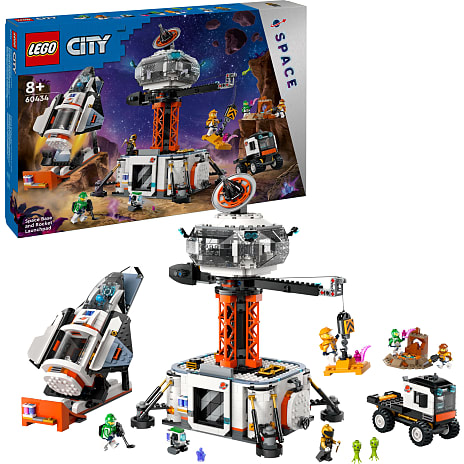 LEGO City Rumbase og Raketaffyringsrampe 60434