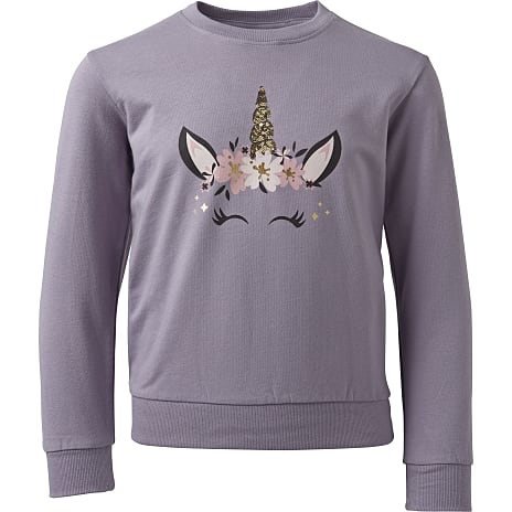 VRS Børne Sweatbluse Str. 146/152 Lilla