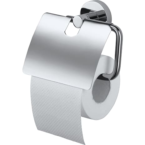 Haceka Kosmos Toiletrulleholder med Cover Krom