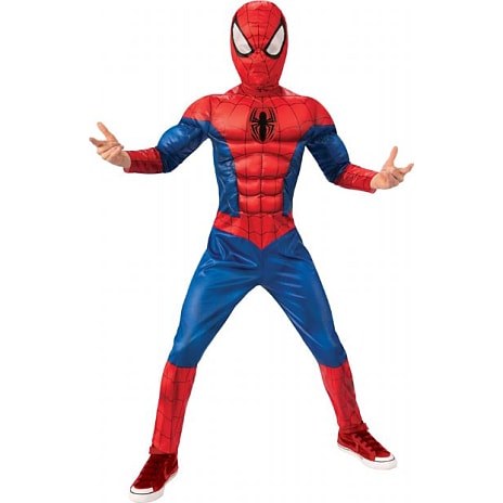 forkorte Spytte ud nationalisme Spider-man deluxe kostume - str. 104 cm | Køb online på br.dk!